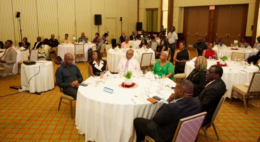 Participants at the Caribbean Association of National Training Authorities (CANTA) meeting