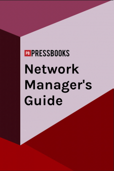 The Pressbooks Network Manager's Guide book cover