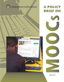 A Policy Brief on MOOCs book cover